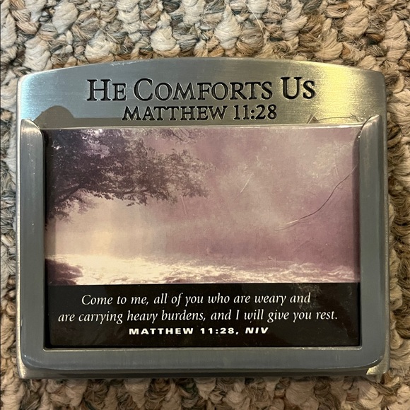 Inspirational Photo Frame with Scripture - Picture 3 of 4